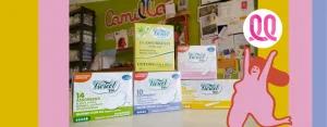 Gli assorbenti Vivicot in Camilla vengono venduti come se non ci fosse l'IVA grazie ad un ricarico più basso