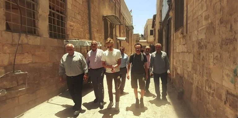 Camilla in Palestina con la ONG We World